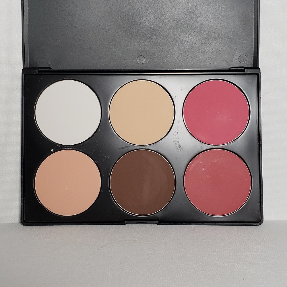Bh Cosmetics 6 Color Palette Contour & Blush